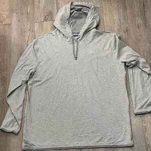 Coolibar Women’s Oasis Pullover Hoodie UPF 50+ Bamboo Cotton Blend XL